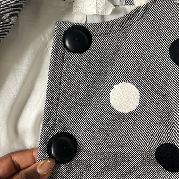 Authentic Vintage Givenchy polka dot skirt suit - Picture 10 of 14
